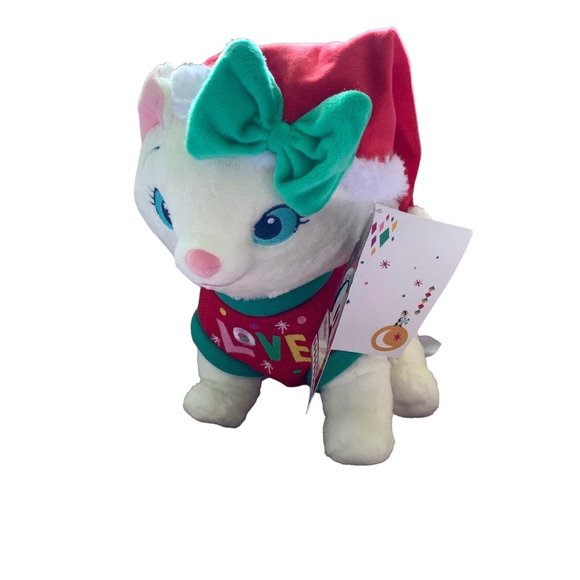 Disney Store Aristocats Marie Cat Kitten Holiday Plush - Picture 5 of 11